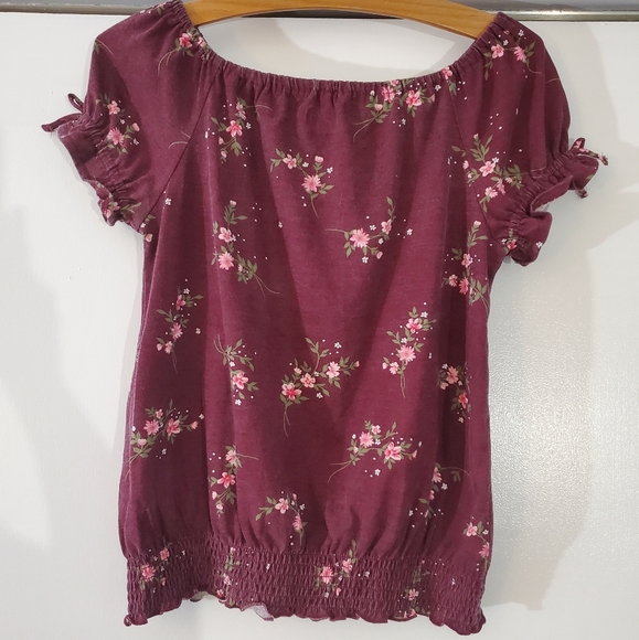 The Children's Place Other - Girls childrens place short sleeve dress shirt - size xl/14